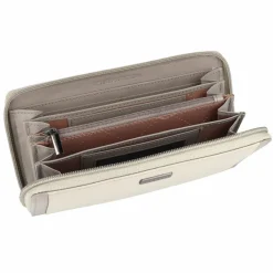 bugatti Damengeldbörsen Querformat<Sina Geldbörse RFID Schutz Leder 19 cm hellgrau