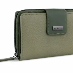 bugatti Damengeldbörsen Querformat<Sina Geldbörse RFID Schutz Leder 16 cm grün