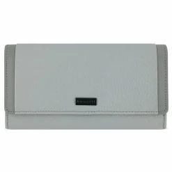 Outlet bugatti Sina Geldbörse RFID Schutz Leder 18.5 cm hellgrau