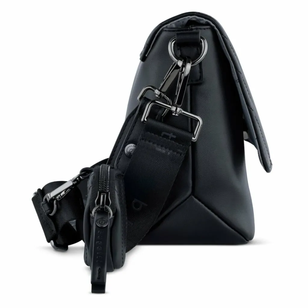 bugatti Schultertaschen<Sira Schultertasche 24 cm schwarz