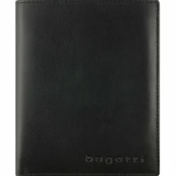 Online bugatti Super Slim Geldbörse RFID Schutz Leder 10 cm schwarz