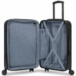 Online bugatti Valencia 2.0 4 Rollen Trolley M 65 cm mit Dehnfalte black