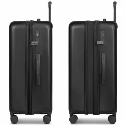 bugatti Hartgepäck|4-Rollen Koffer<Valencia 2.0 4 Rollen Trolley L 75 cm mit Dehnfalte black