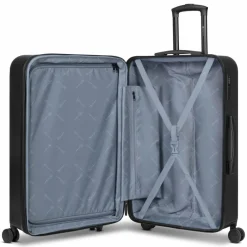bugatti Hartgepäck|4-Rollen Koffer<Valencia 2.0 4 Rollen Trolley L 75 cm mit Dehnfalte black