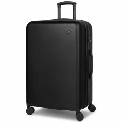 bugatti Hartgepäck|4-Rollen Koffer<Valencia 2.0 4 Rollen Trolley L 75 cm mit Dehnfalte black