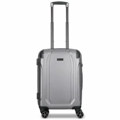 bugatti Hartgepäck Kabinengepäck|4-Rollen Kabinentrolleys<Valencia 4 Rollen Kabinentrolley S 55 cm silver