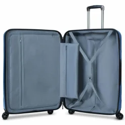 bugatti Hartgepäck|4-Rollen Koffer<Valencia 4 Rollen Trolley L 77 cm blue