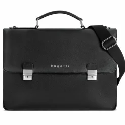 bugatti Valencia Aktentaschen Messenger Leder 40 cm Laptopfach