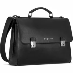 bugatti Valencia Aktentaschen Messenger Leder 40 cm Laptopfach
