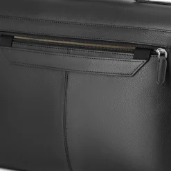 bugatti Laptoptaschen|Aktentaschen<Valencia Aktentasche RFID Leder 40 cm Laptopfach black