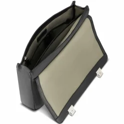 bugatti Laptoptaschen|Aktentaschen<Valencia Aktentasche RFID Leder 40 cm Laptopfach black