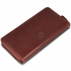 bugatti Damengeldbörsen Querformat<Valencia Geldbörse Leder 20 cm brown