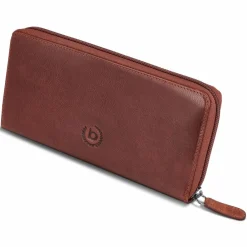 bugatti Damengeldbörsen Querformat<Valencia Geldbörse Leder 20 cm brown