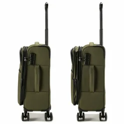 bugatti Valencia Soft 4 Rollen Kabinentrolley S 55 cm mit Dehnfalte