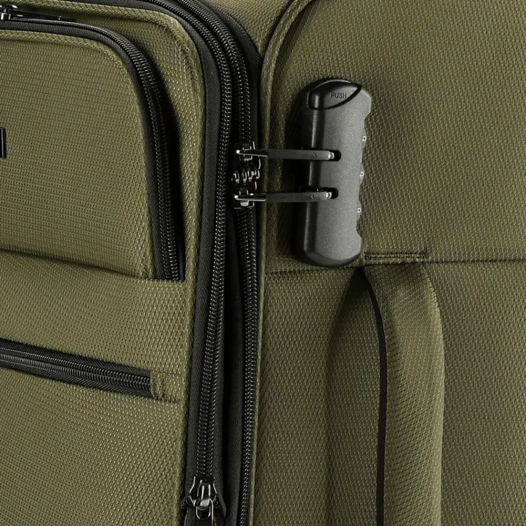 bugatti Valencia Soft 4 Rollen Kabinentrolley S 55 cm mit Dehnfalte