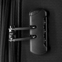 bugatti Weichgepäck|4-Rollen Koffer<Valencia Soft 4 Rollen Trolley L 75 cm mit Dehnfalte black