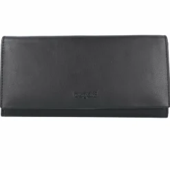 bugatti Damengeldbörsen Querformat<Vertice Geldbörse Leder 19,5 cm schwarz