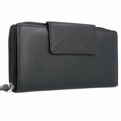 bugatti Damengeldbörsen Querformat<Vertice Geldbörse Leder 20,5 cm schwarz