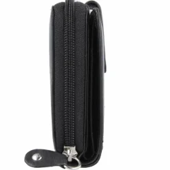 bugatti Damengeldbörsen Querformat<Vertice Geldbörse Leder 20,5 cm schwarz