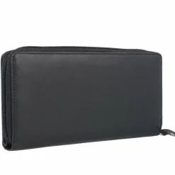 bugatti Damengeldbörsen Querformat<Vertice Geldbörse Leder 20,5 cm schwarz