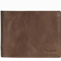 bugatti Herrengeldbörsen Querformat<Volo Geldbörse Leder 12 cm braun