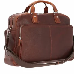 bugatti Aktentaschen<Woven Aktentasche Leder 48 cm british tan