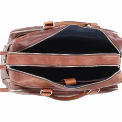 bugatti Aktentaschen<Woven Aktentasche Leder 48 cm british tan