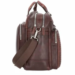bugatti Woven Aktentasche Leder 48 cm