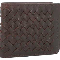 Herren bugatti Woven Geldbörse Leder 11 cm