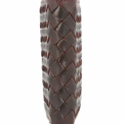 Clearance bugatti Woven Geldbörse Leder 11 cm dunkelbraun