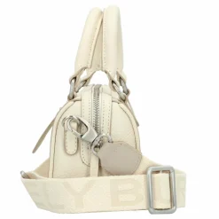 Outlet Burkely Always Alyx Handtasche Leder 20 cm whimsy white