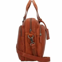 Hot Burkely Antique Avery Aktentasche Leder 40 cm Laptopfach cognac