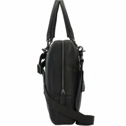 New Burkely Antique Avery Aktentasche Leder 38 cm Laptopfach black