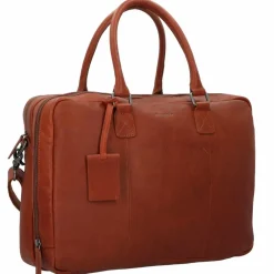 Burkely Laptoptaschen|Aktentaschen<Antique Avery Aktentasche Leder 42 cm Laptopfach cognac