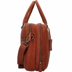 Burkely Laptoptaschen|Aktentaschen<Antique Avery Aktentasche Leder 42 cm Laptopfach cognac