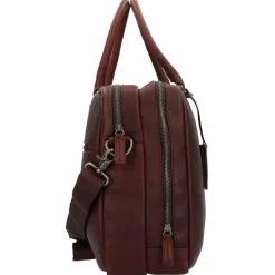 Clearance Burkely Antique Avery Aktentasche Leder 42 cm Laptopfach brown