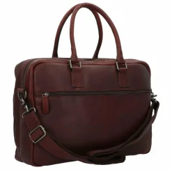 Clearance Burkely Antique Avery Aktentasche Leder 42 cm Laptopfach brown