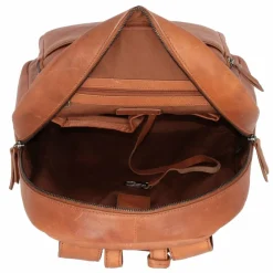 Online Burkely Antique Avery Daypack Leder 42 cm Laptopfach cognac
