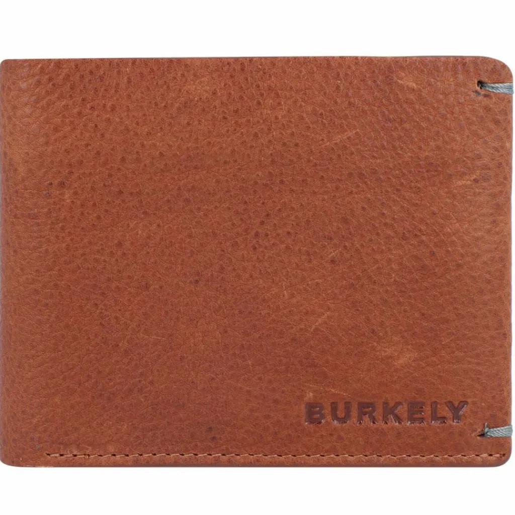 Burkely Herrengeldbörsen Querformat<Antique Avery Geldbörse RFID Leder 12 cm cognac