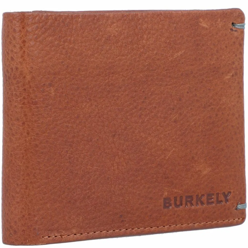 Burkely Herrengeldbörsen Querformat<Antique Avery Geldbörse RFID Leder 12 cm cognac