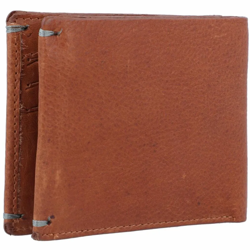 Burkely Herrengeldbörsen Querformat<Antique Avery Geldbörse RFID Leder 12 cm cognac