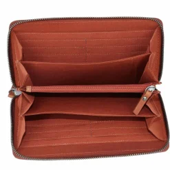 Burkely Damengeldbörsen Querformat<Antique Avery Geldbörse RFID Leder 20 cm cognac