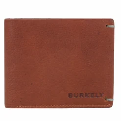 Burkely Herrengeldbörsen Querformat<Antique Avery Geldbörse RFID Leder 12 cm cognac