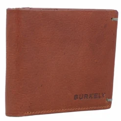 Burkely Herrengeldbörsen Querformat<Antique Avery Geldbörse RFID Leder 12 cm cognac
