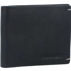 Burkely Herrengeldbörsen Querformat<Antique Avery Geldbörse RFID Leder 12 cm black