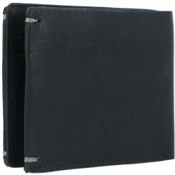 Burkely Herrengeldbörsen Querformat<Antique Avery Geldbörse RFID Leder 12 cm black