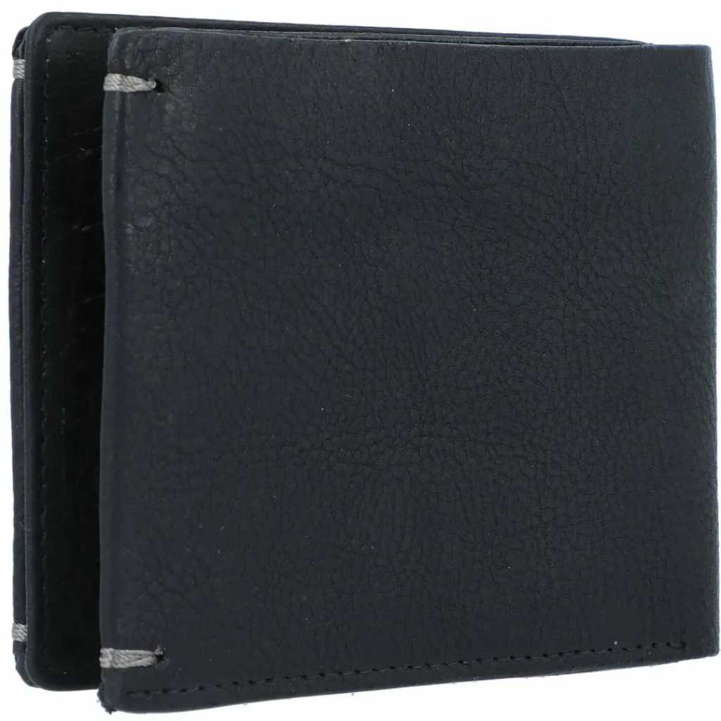 Burkely Herrengeldbörsen Querformat<Antique Avery Geldbörse RFID Leder 12 cm black