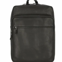 Burkely Antique Avery Rucksack Leder 44 cm Laptopfach black