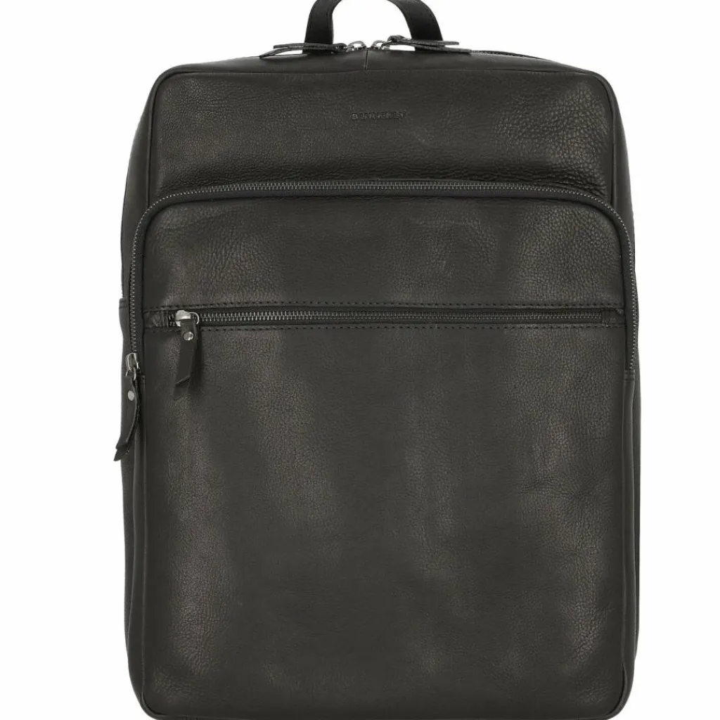 Burkely Antique Avery Rucksack Leder 44 cm Laptopfach black