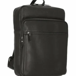 Burkely Antique Avery Rucksack Leder 44 cm Laptopfach black